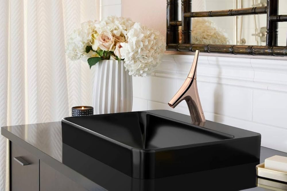 Vive Single-Control Basin Faucet Single Lever Basin Mixer Wash Basin Tap - My Home Studio